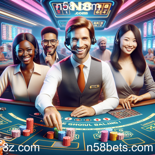 Descubra a Emoção do Blackjack AO VIVO no n58.com